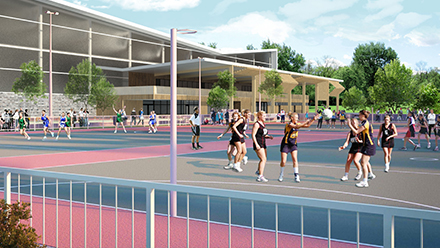 Netball field
